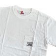 画像3: M&M "EDGE STAR POCKET TEE" COLOR：WHITE (3)