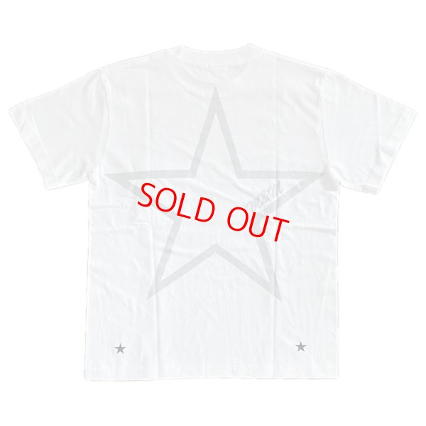 画像1: M&M "EDGE STAR POCKET TEE" COLOR：WHITE