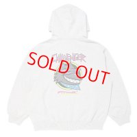 CHALLENGER "NEON WOLF ZIP HOODIE" COLOR：GRAY