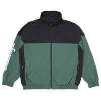 CHALLENGER "TRACK ZIP JACKET" COLOR：GREEN×BLACK