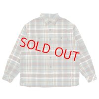 CHALLENGER "PLAID FLANNEL SHIRT" COLOR：GREEN