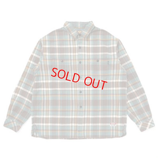 画像1: CHALLENGER "PLAID FLANNEL SHIRT" COLOR：GREEN