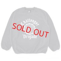 CHALLENGER "COLLEGE C/N FLEECE" COLOR：CHARCOAL