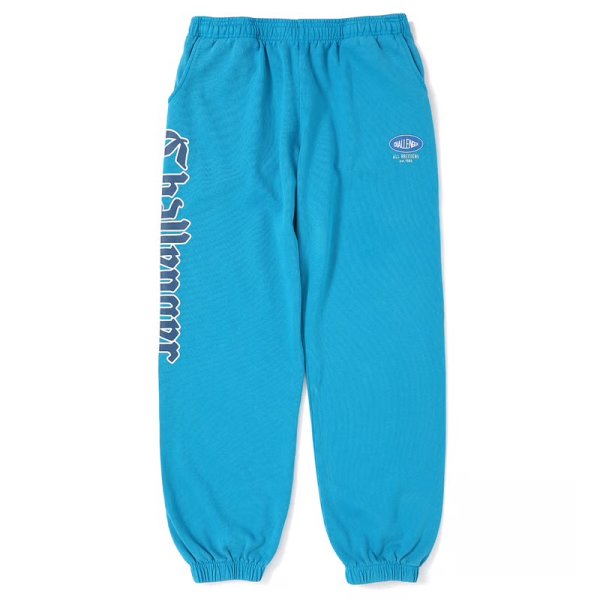 画像1: CHALLENGER "CLASSIC LOGO SWEAT PANTS" COLOR：TURQUOISE