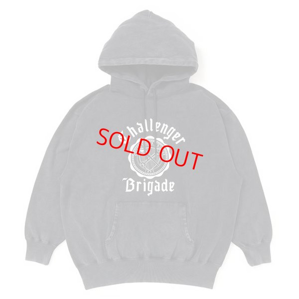 画像1: CHALLENGER "COLLEGE HOODIE" COLOR：BLACK