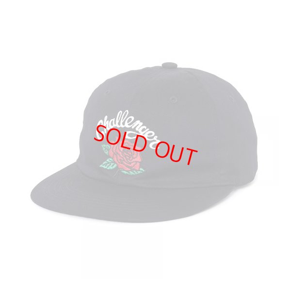 画像1: CHALLENGER "CLASSIC ROSE CAP" COLOR：BLACK