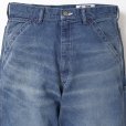 画像2: CHALLENGER "WASHED PAINTER PANTS" COLOR：WASHED INDIGO (2)