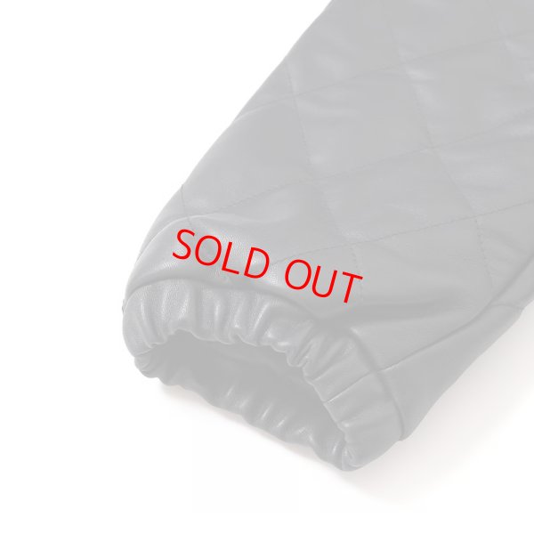 画像4: CHALLENGER "QUILTING LEATHER JACKET" COLOR：BLACK