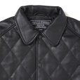 画像2: CHALLENGER "QUILTING LEATHER JACKET" COLOR：BLACK (2)