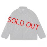 CHALLENGER "QUILTING LEATHER JACKET" COLOR：BLACK