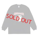 CHALLENGER "L/S ROSEGIRL TEE" COLOR：BLACK