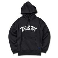 M&M "LOGO HOODIE" COLOR：BLACK