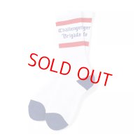 CHALLENGER "CLASSIC LOGO SOCKS" COLOR：WHITE