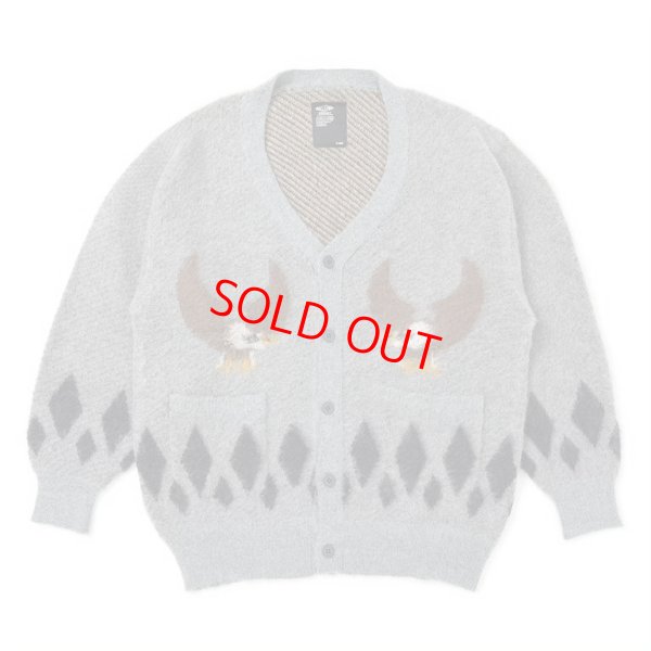 画像1: CHALLENGER "NATIVE EAGLE CARDIGAN" COLOR：IVORY