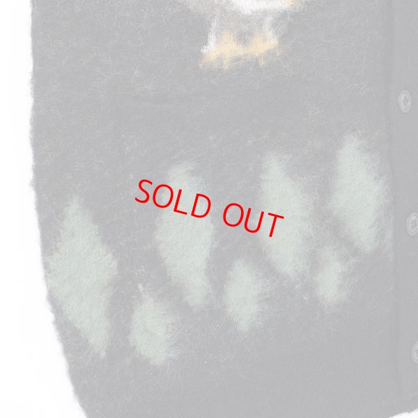 画像2: CHALLENGER "NATIVE EAGLE CARDIGAN" COLOR：BLACK