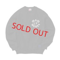 M&M "WORKS HEAVY CREWNECK SWEAT" COLOR：BLACK