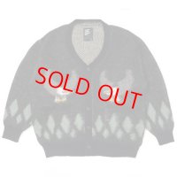 CHALLENGER "NATIVE EAGLE CARDIGAN" COLOR：BLACK