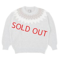 CHALLENGER "NATIVE ARROW C/N SWEATER" COLOR：IVORY