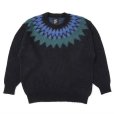 画像1: CHALLENGER "NATIVE ARROW C/N SWEATER" COLOR：BLACK (1)