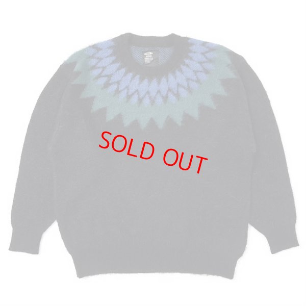 画像1: CHALLENGER "NATIVE ARROW C/N SWEATER" COLOR：BLACK