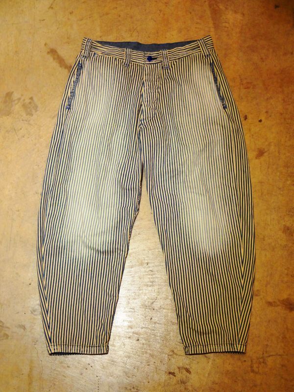 Porter Classic (P.C SUMMER HICKORY PANTS) Color：Blue Stripe 