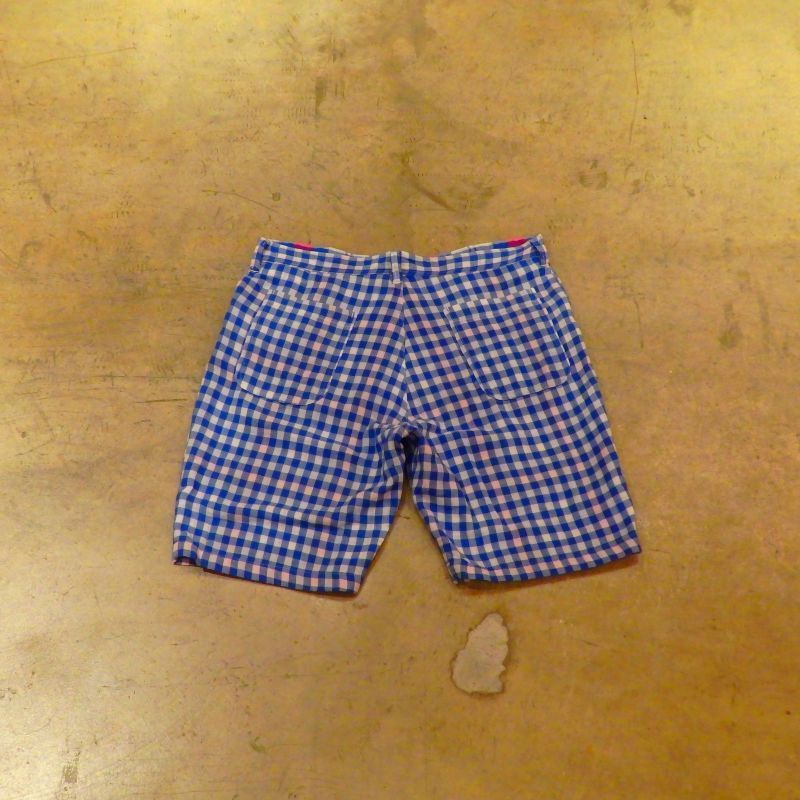 Porter Classic (HAND WORK HALF SLEEVE GAUZE SHORTS) Color：Blue