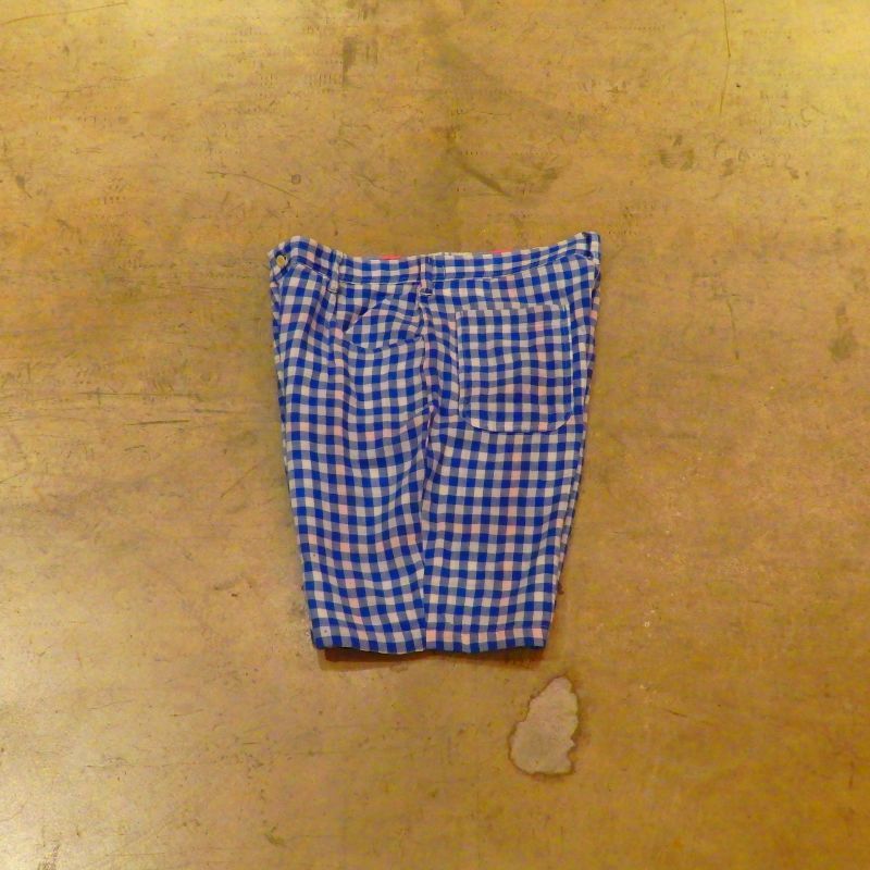 Porter Classic (HAND WORK HALF SLEEVE GAUZE SHORTS) Color：Blue