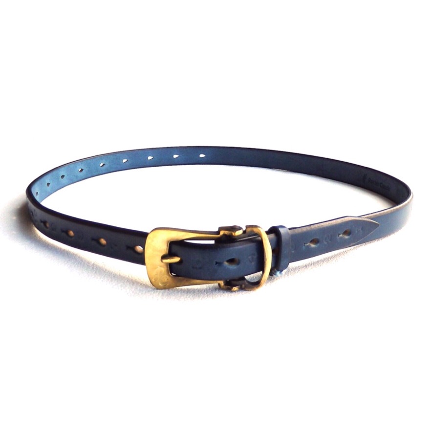 Porter Classic (LEATHER BELT) Color：Blue - TRAMPS/トランプス
