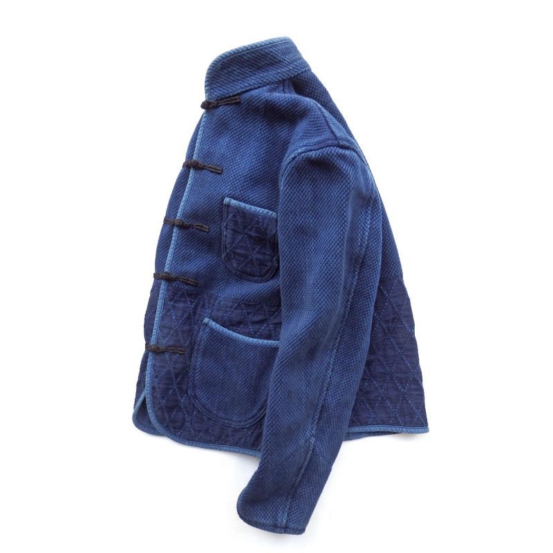 Porter Classic (KENDO CHINESE JACKET) Color：Indigo Blue - TRAMPS/トランプス