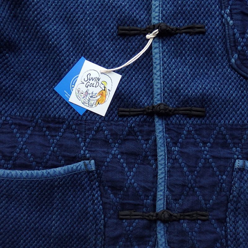 Porter Classic (KENDO CHINESE JACKET) Color：Indigo Blue - TRAMPS