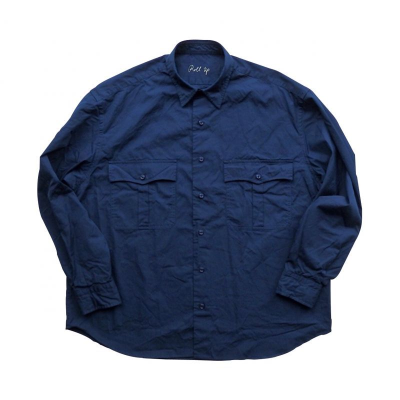 Porter Classic (ROLL UP SHIRT) Color：Navy - TRAMPS/トランプス