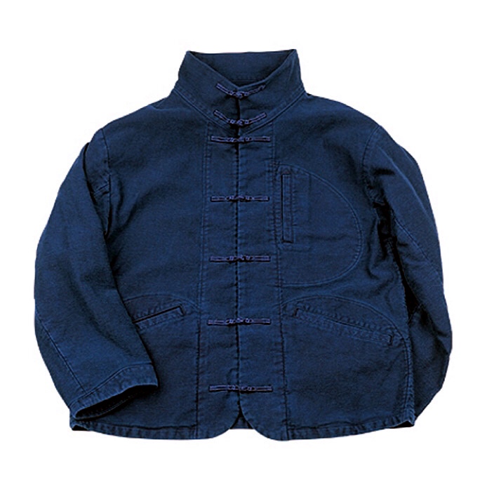 Porter Classic (MOLESKIN CHINESE JACKET) Color：Blue - TRAMPS