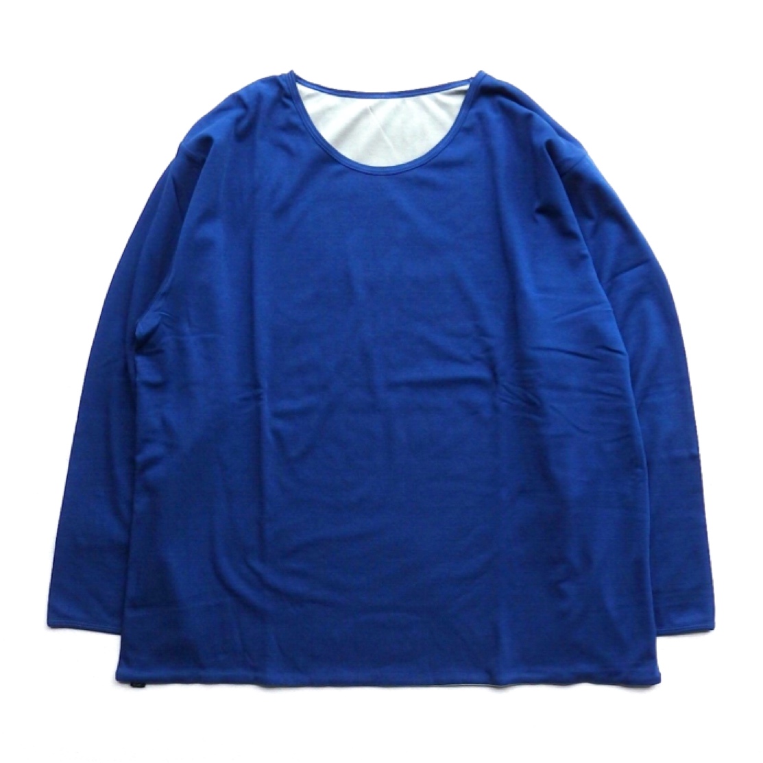 Porter Classic "REVERSIBLE LONG T-SHIRT" Color：Blue - TRAMPS/トランプス