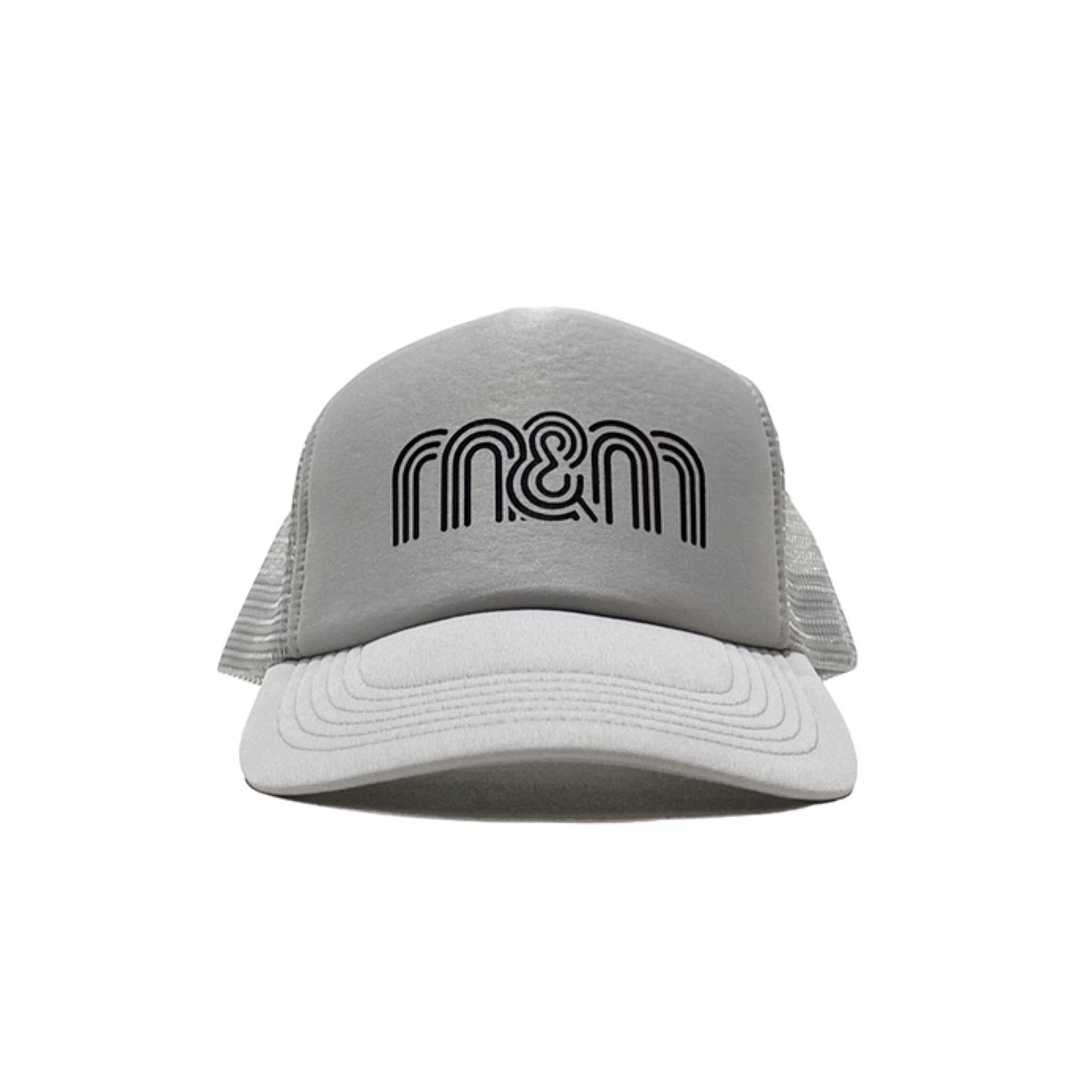 M&M  PRINT MESH CAP (R.BLUE)